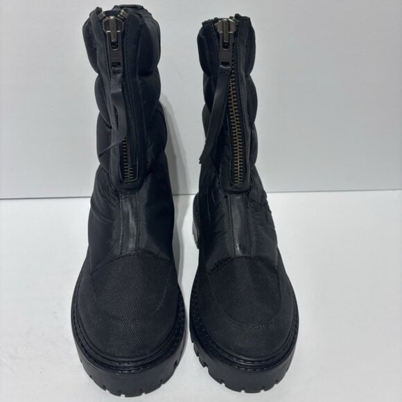 Enjoiya Women’s Black Puffer Winter Boots, Size 6 M - Picture 3 of 5